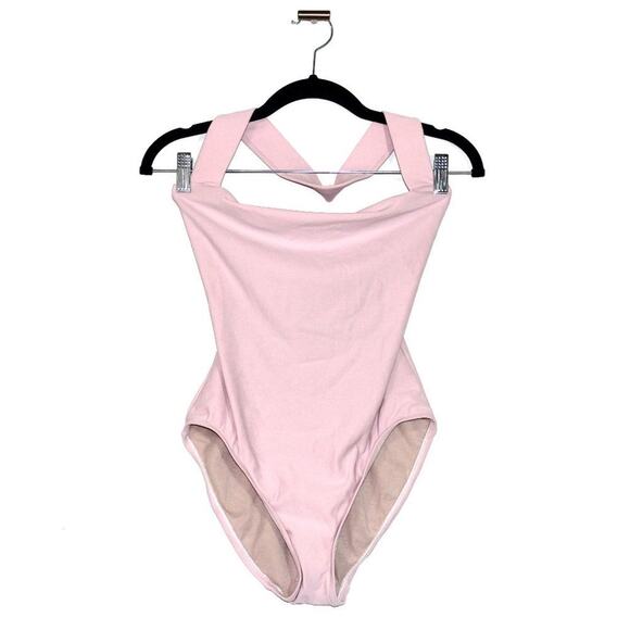 Calvin Klein Light Pink Halter Swimsuit One piece - Picture 1 of 3